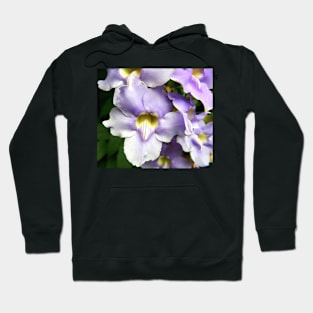 Purple Spring Flowers Hoodie